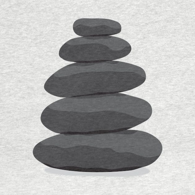 Zen cairn stones by Amusing Aart.